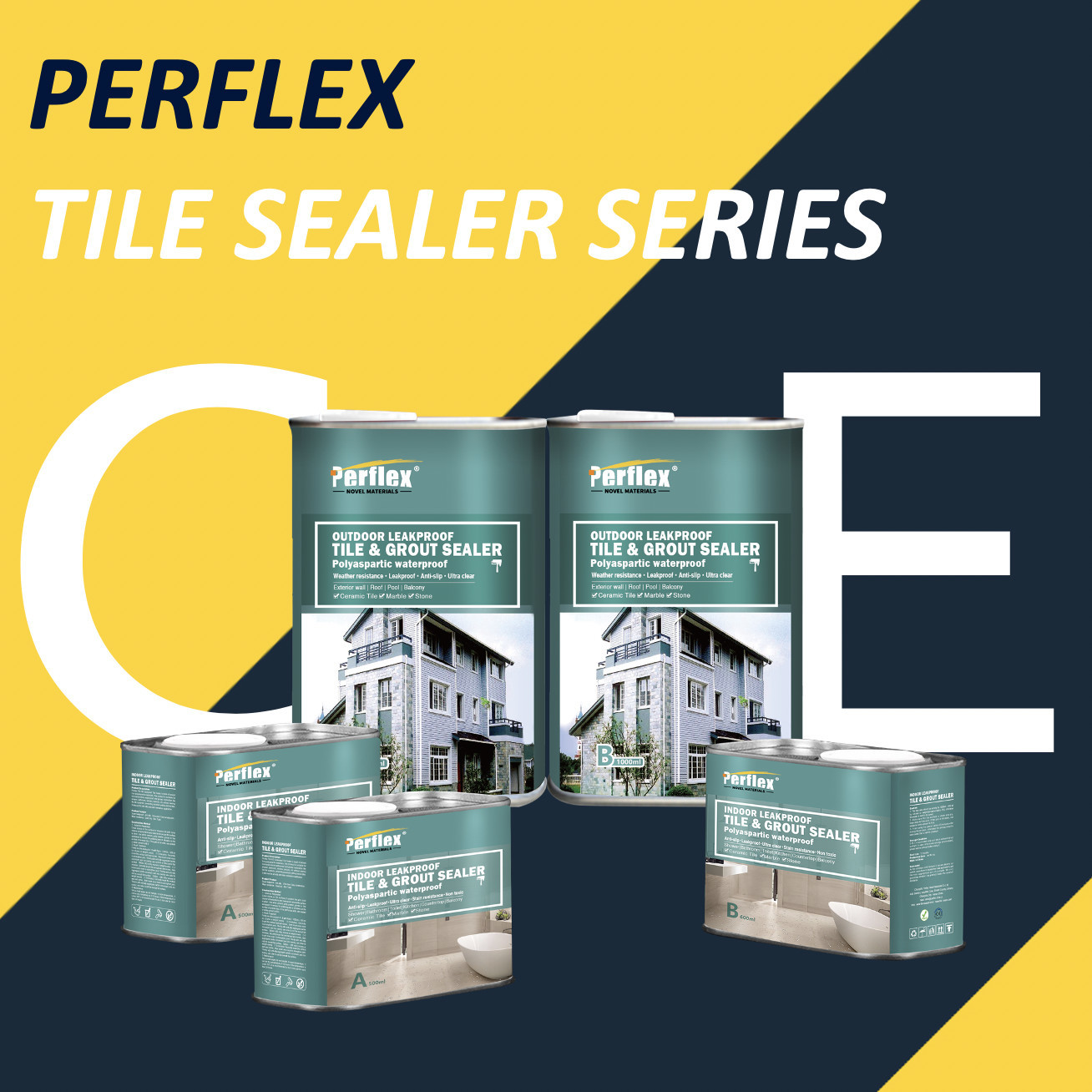 Waterproof Tile Grout Sealer Membrane Series Environmental Protection