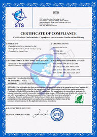 RoHs Testing Certificate - All PERFLEX tile grout have been verified in CE/Rohs systema