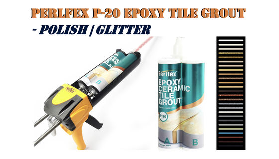 Light Grey - Epoxy Tile Grout Ceramic Tile Adhesive Grout Waterproof