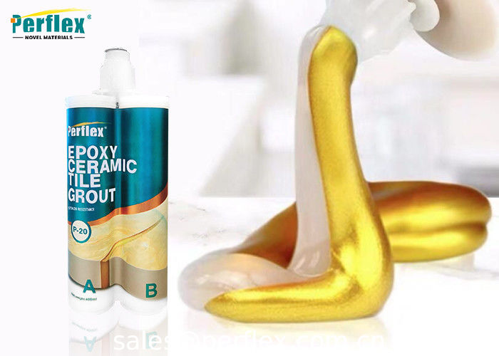Tile Grout Tilling Floor Walll Wet Room Sanded Adhesive Glitter Gold Sparkle Epoxy