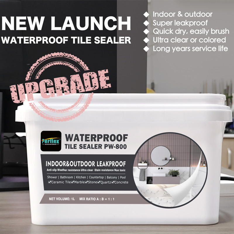 5Years Waterproof Guarantee Polyaspartic Tile Grout Sealer Fast Dry Anti Silp Simple DIY