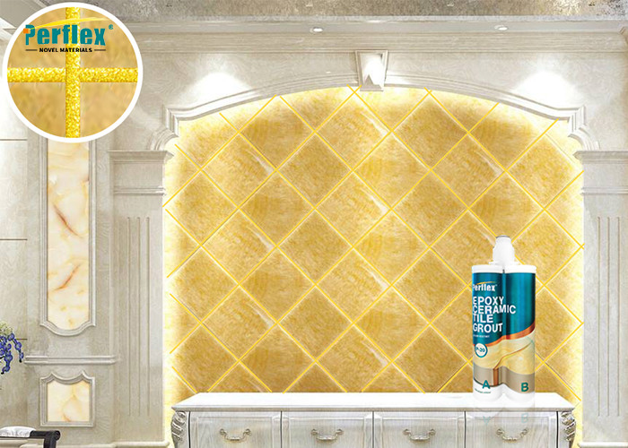 #Shining gold# Perflex Epoxy Tile Grout P-20: Stain resistance, anti