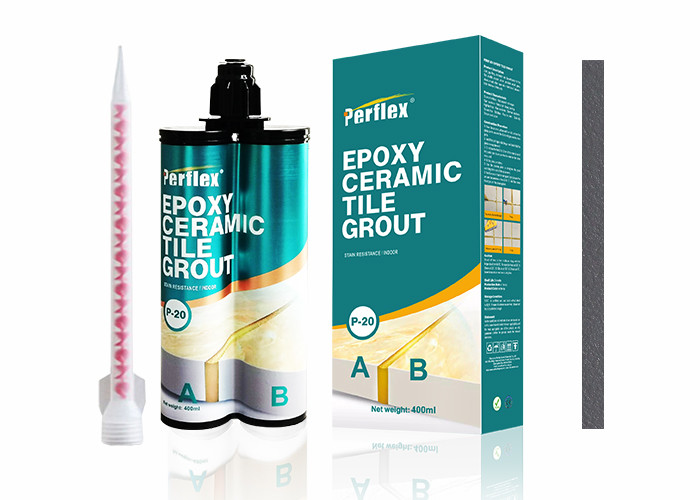 P20 Matt Cartridge Epoxy Tile Grout Stain Resistance, Antimould, Easy to clean, colored